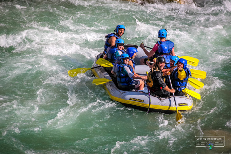 photo raft rafting verdon